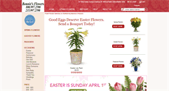 Desktop Screenshot of bonniesflowers.com